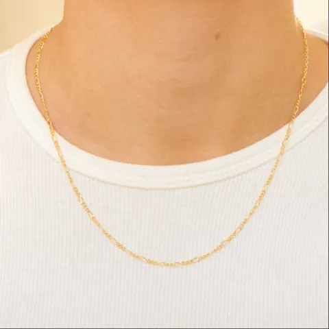 Halskette aus vergoldetes Messing - Eliné