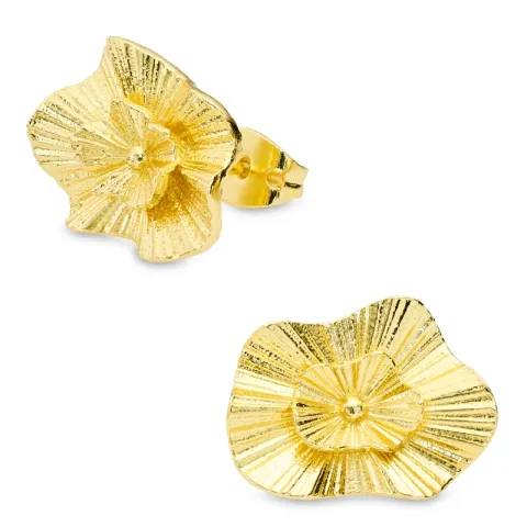 Ohrringe in vergoldetes Messing - Eliné