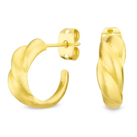 Kreole in vergoldetes Messing - Eliné