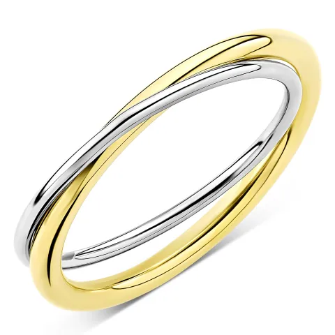 Wasserfest Ring aus vergoldetem Edelstahl - OCEANA