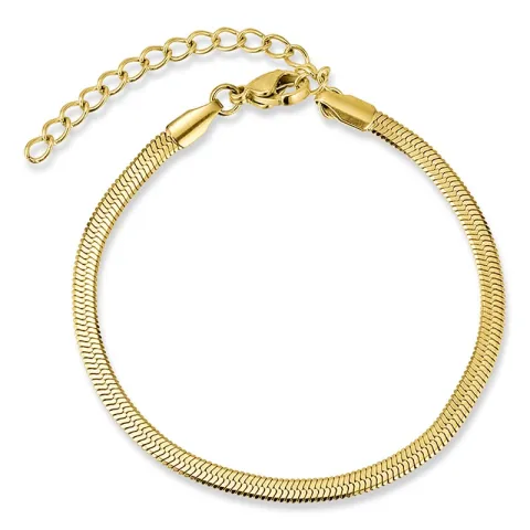 Wasserfest Armband aus vergoldetem Edelstahl  x 3,0 mm  - OCEANA