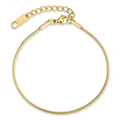 Wasserfest Armband aus vergoldetem Edelstahl 15 cm + 4 cm x 1,0 mm  - OCEANA