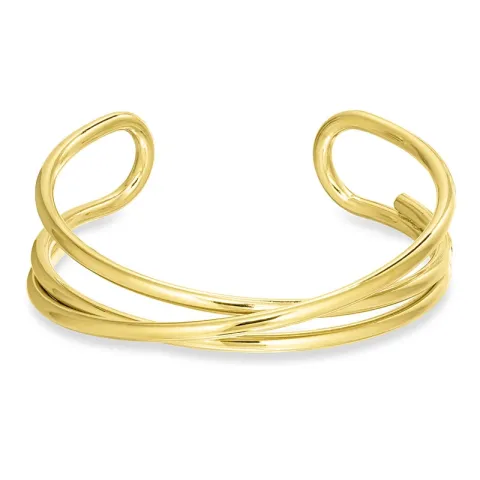 Wasserfest Armband aus vergoldetem Stahl - OCEANA