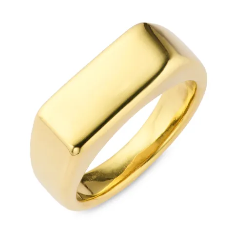 Wasserfest Ring aus vergoldetem Edelstahl - OCEANA