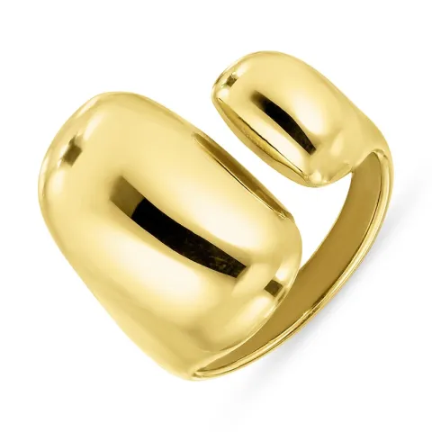 Wasserfest Ring aus vergoldetem Edelstahl - OCEANA