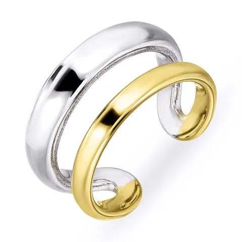 Wasserfest Ring aus vergoldetem Stahl - OCEANA