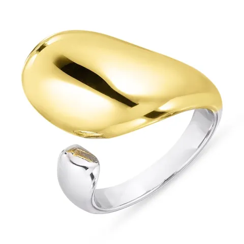 Wasserfest Ring aus vergoldetem Stahl - OCEANA