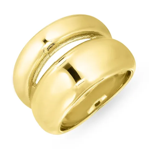 Wasserfest Ring aus vergoldetem Stahl - OCEANA