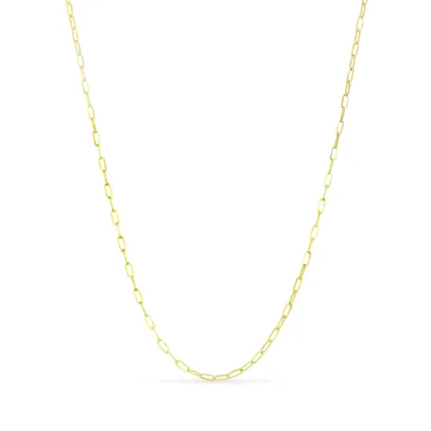 Wasserfest Halskette aus vergoldetem Edelstahl 40 + 5 cm x 2,5 mm  - OCEANA