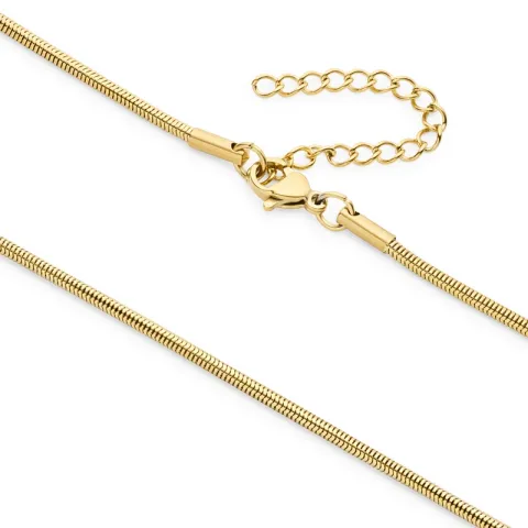 Wasserfest Halskette aus vergoldetem Stahl - OCEANA