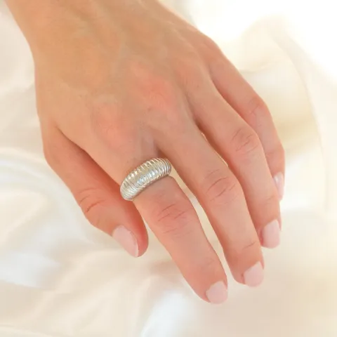 Wasserfest Ring aus Stahl - OCEANA