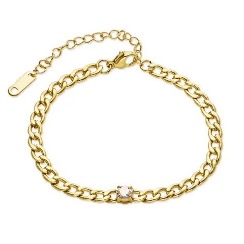 Wasserfest Armband aus vergoldetem Stahl - OCEANA