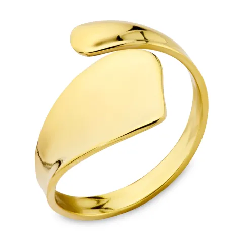 Wasserfest Ring aus vergoldetem Edelstahl - OCEANA