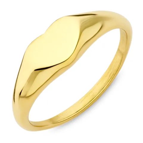 Wasserfest Ring aus vergoldetem Edelstahl - OCEANA