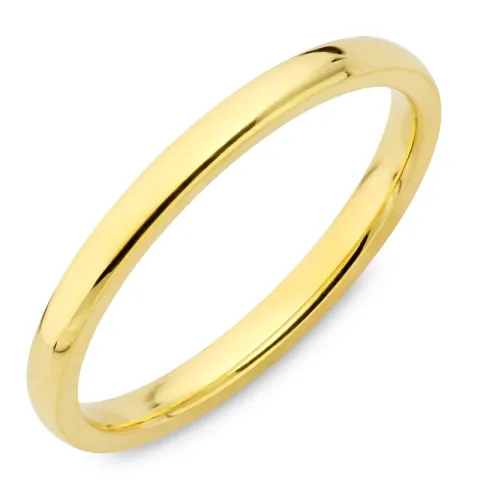 Wasserfest Ring aus vergoldetem Edelstahl - OCEANA