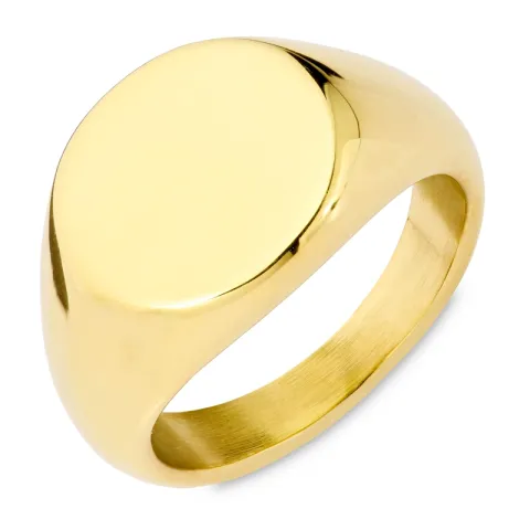 Wasserfest Ring aus vergoldetem Edelstahl - OCEANA