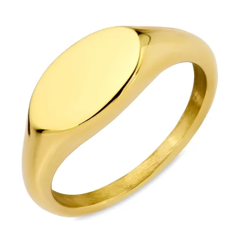 Wasserfest Ring aus vergoldetem Edelstahl - OCEANA