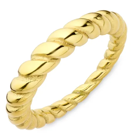 Wasserfest Ring aus vergoldetem Edelstahl - OCEANA