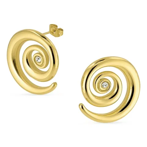 Wasserfester Ohrringe in vergoldetem Edelstahl - OCEANA