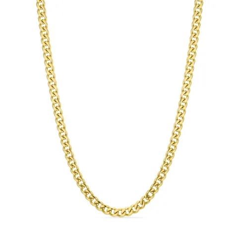 Wasserfest Halskette aus vergoldetem Stahl - OCEANA