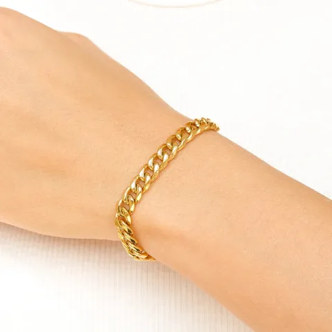 Wasserfest Armband aus vergoldetem Stahl - OCEANA