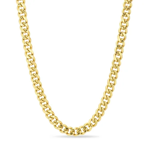 Wasserfest Halskette aus vergoldetem Stahl - OCEANA