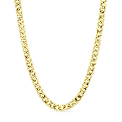 Wasserfest Halskette aus vergoldetem Stahl - OCEANA