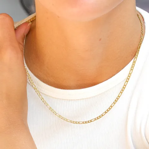 Wasserfest Halskette aus vergoldetem Stahl - OCEANA