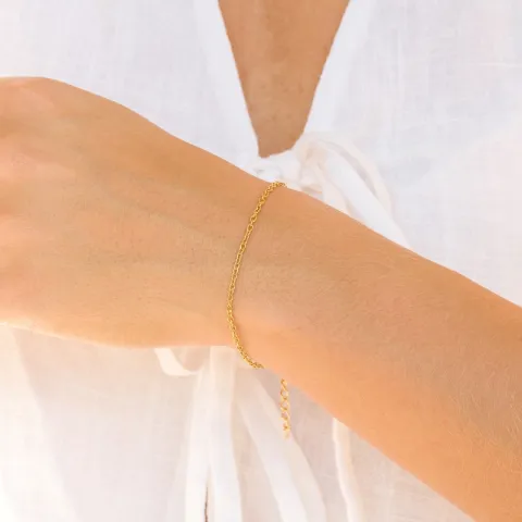 Wasserfest Armband aus vergoldetem Stahl - OCEANA