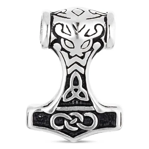 Wasserfest Thors Hammer Anhänger aus Stahl - OCEANA