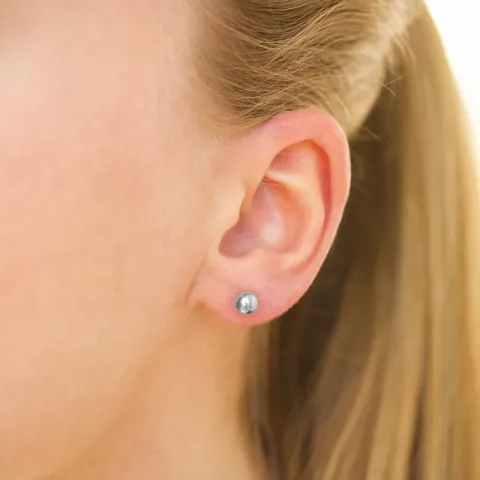 5 mm Wasserfester Ohrstecker in Stahl - OCEANA