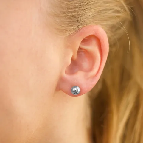 6 mm Wasserfester Ohrstecker in Stahl - OCEANA