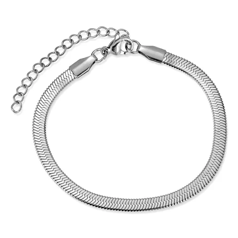 Wasserfest Armband aus Stahl 16 + 5 cm x 4,0 mm  - OCEANA