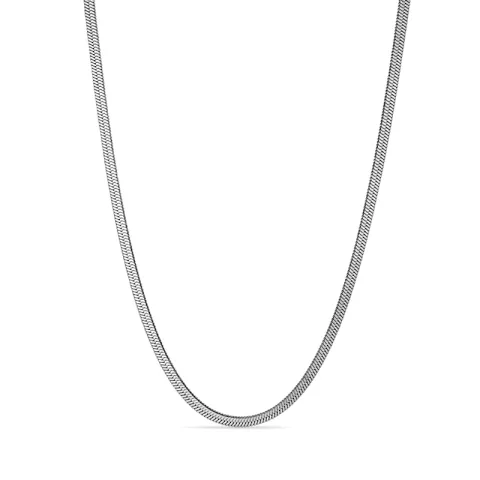 Wasserfest Halskette aus Stahl 40 + 5 cm x 3 mm  - OCEANA