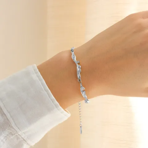Wasserfest Armband aus Stahl - OCEANA