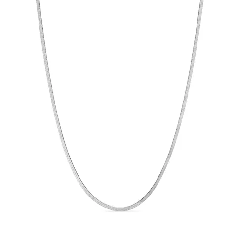 Wasserfest Halskette aus Stahl 39 + 8 cm x 2 mm  - OCEANA
