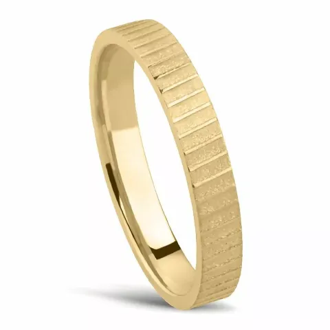 Eng Herren Trauring aus 14 Karat Gold