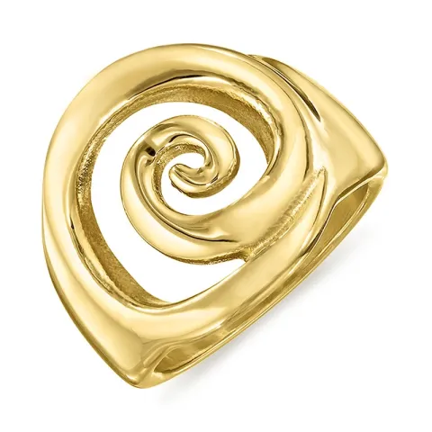 Wasserfest Ring aus vergoldetem Edelstahl - OCEANA