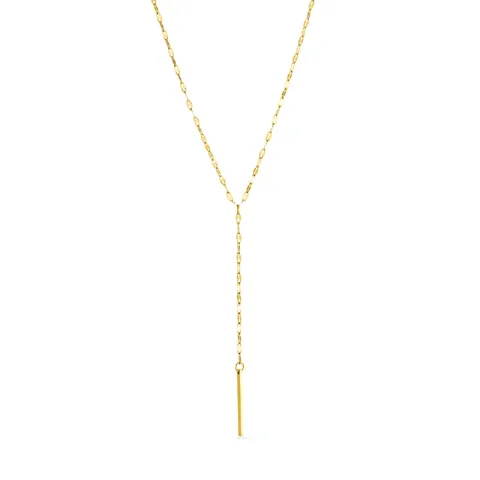 Wasserfest Halskette aus vergoldetem Stahl - OCEANA