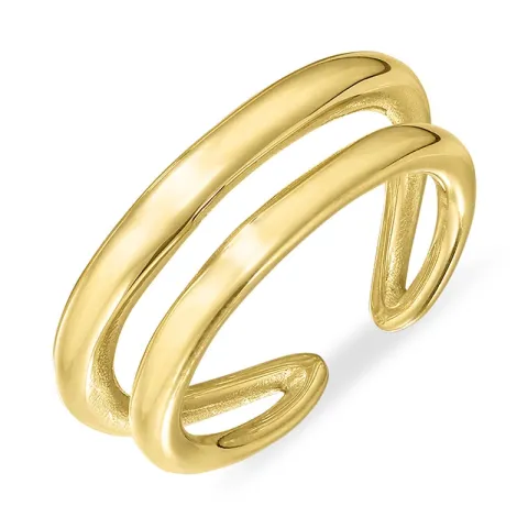 Wasserfest Ring aus vergoldetem Stahl - OCEANA