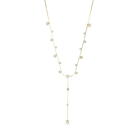 Wasserfest Halskette aus vergoldetem Stahl - OCEANA