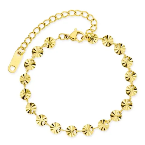 Wasserfest Armband aus vergoldetem Stahl - OCEANA