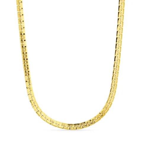 Wasserfest Halskette aus vergoldetem Stahl - OCEANA