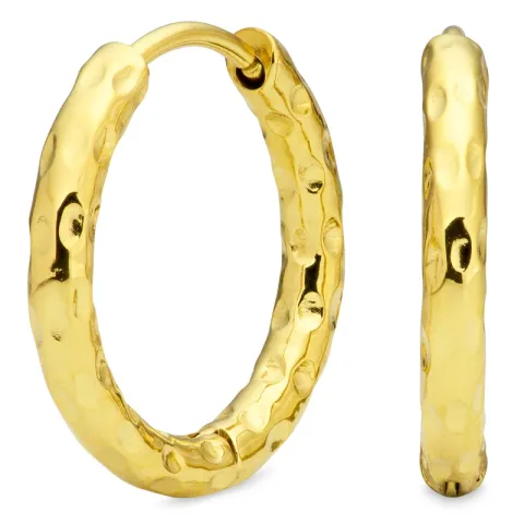 Wasserfester Kreole in vergoldetem Stahl - OCEANA