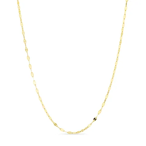 Wasserfest Halskette aus vergoldetem Edelstahl 40+5 cm x 2 mm  - OCEANA