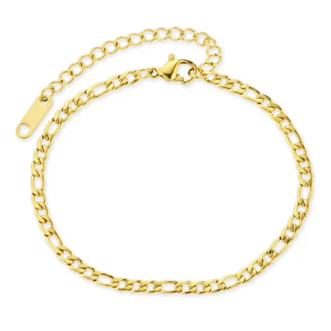 Wasserfest Armband aus vergoldetem Edelstahl  x 3 mm  - OCEANA