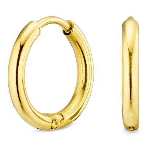 14 mm Wasserfester Kreole in vergoldetem Stahl - OCEANA