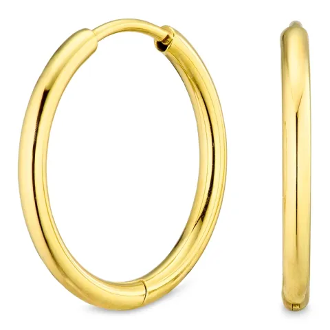 20 mm Wasserfester Kreole in vergoldetem Stahl - OCEANA