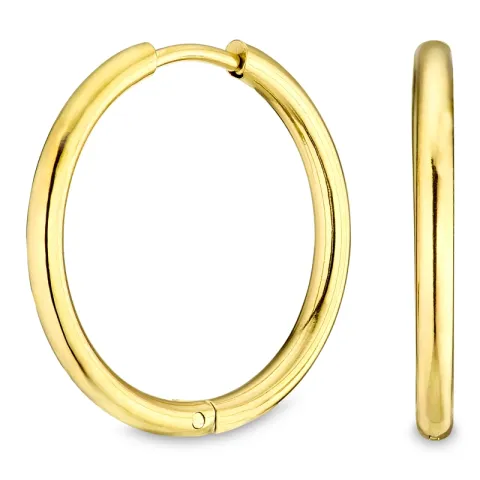 22 mm Wasserfester Kreole in vergoldetem Stahl - OCEANA