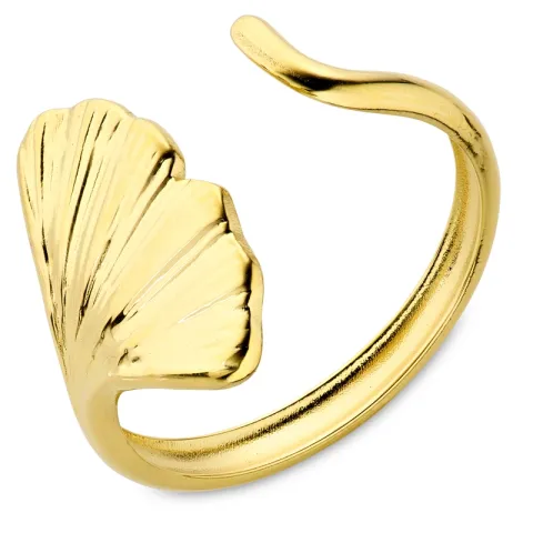 Wasserfest justierbar Ring aus vergoldetem Edelstahl - OCEANA